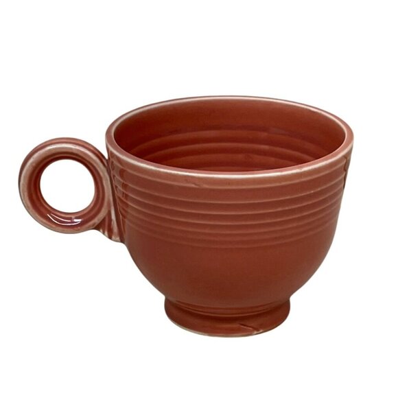 Homer Laughlin Fiesta Fiestaware Rose Ring Handle Cup No Mark 1950's - Picture 3 of 8